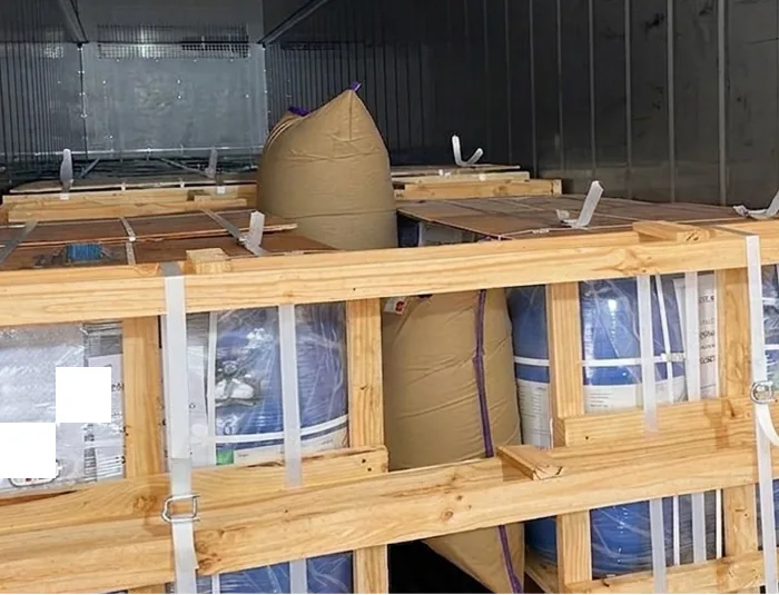 Reefer container cargo preparation